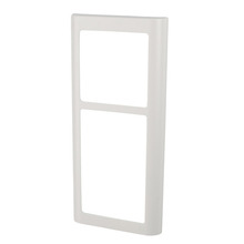 LK FUGA® designramme Soft 63 2,5 modul hvid